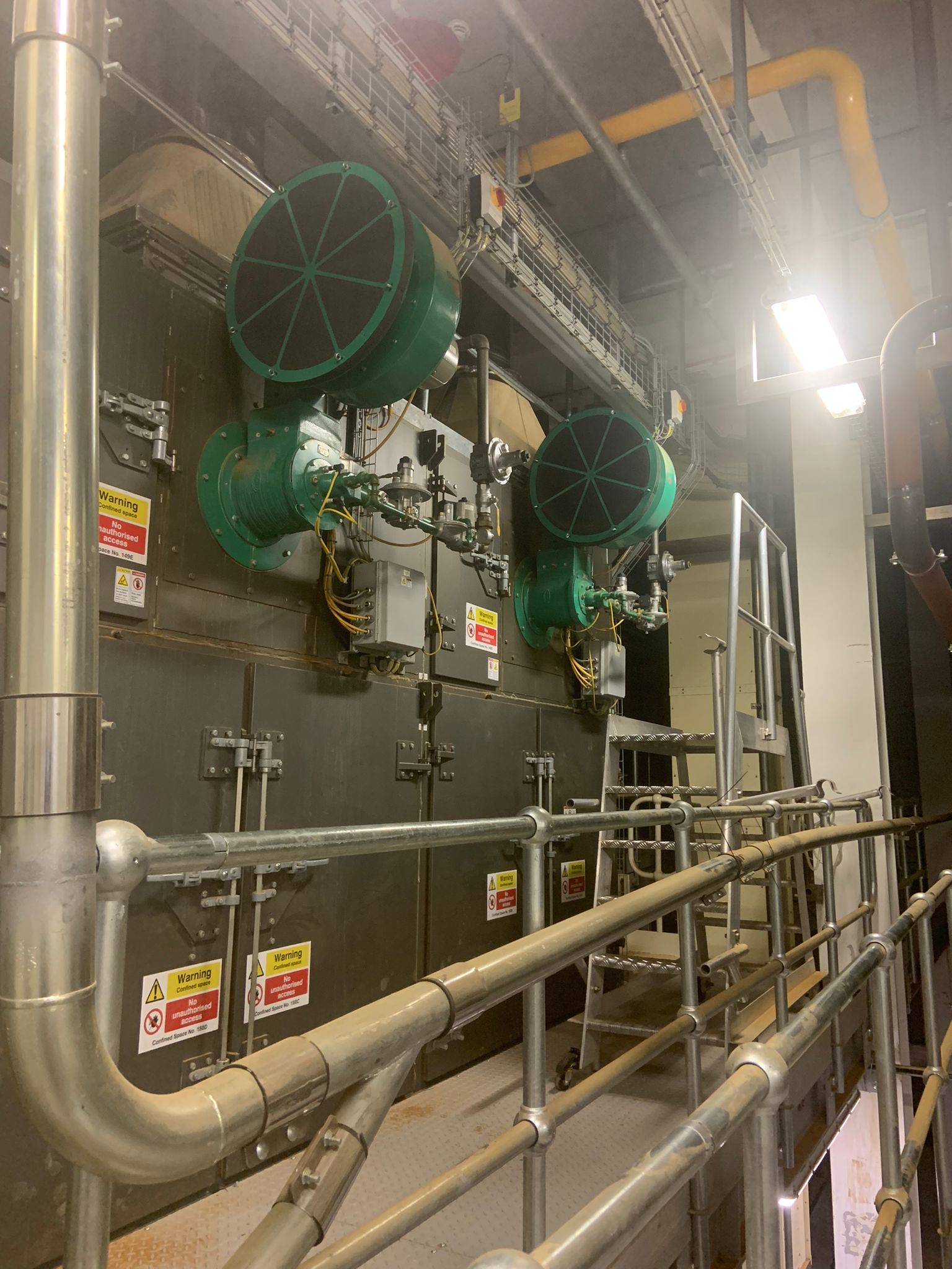 1,000 mile round trip to fix salmon feed dryers